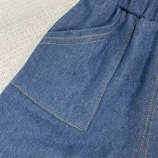 Little Gentleman Summer Set – Boys Short Sleeve Top & Shorts