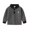 Kinderly Boys Heritage Stripe Knit Polo